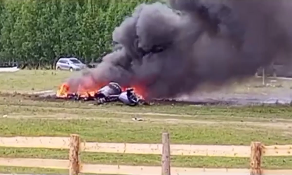 На Алтае при крушении вертолёта погибли шесть человек 