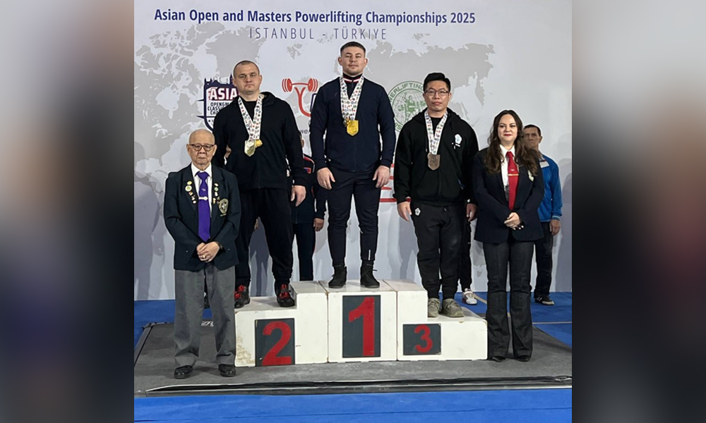Омич Владислав Шайбеков стал чемпионом Азии по пауэрлифтингу