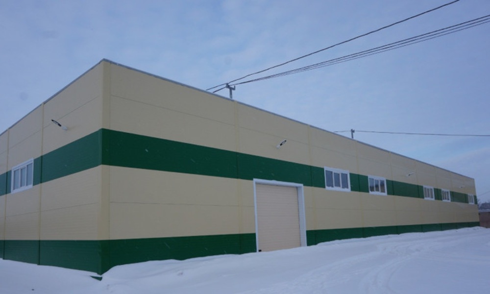 В Омске построили склад