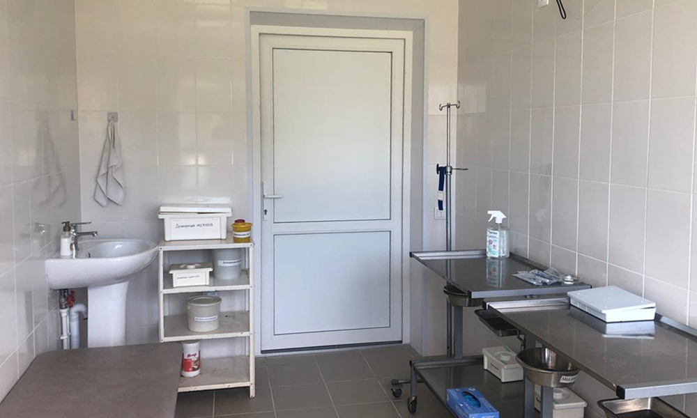 В селе Замелетёновке завершили капремонт ФАПа