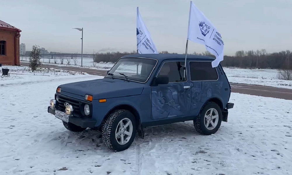 Сибирский штаб студотрядов купил машину для студентов ЛНР