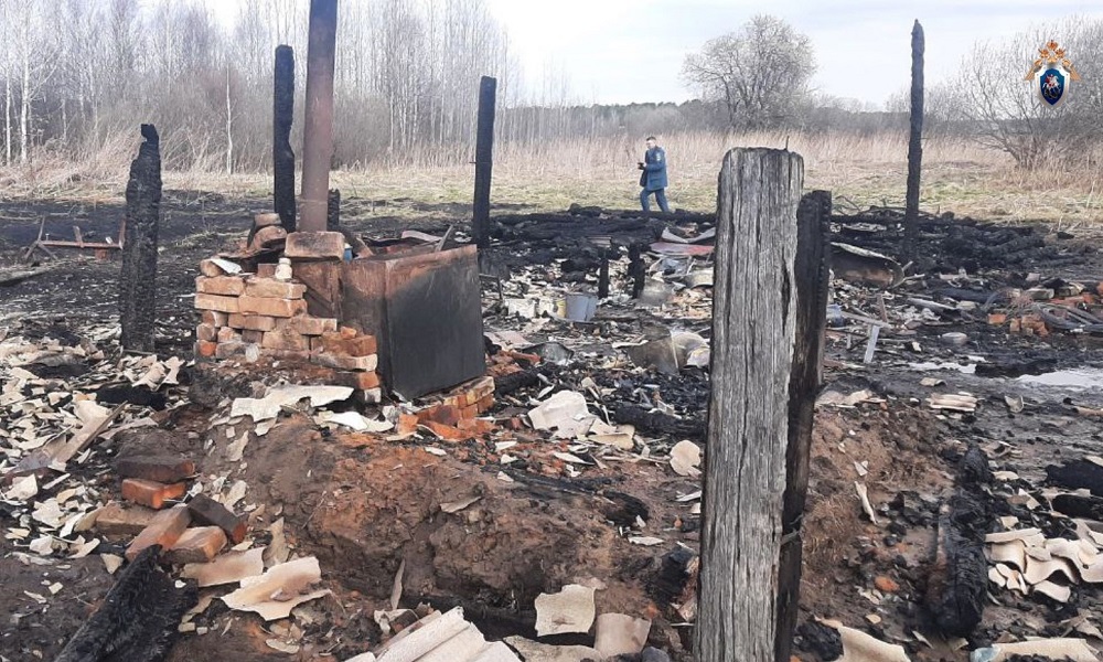 Два смертельных пожара произошли в Омской области 