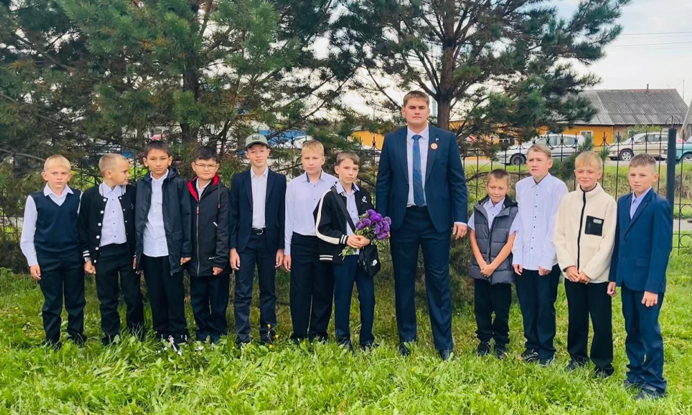 Новый педагог Знаменской школы Валерий Лисин участвовал в ликвидации последствий пожаров в Иркутской области 