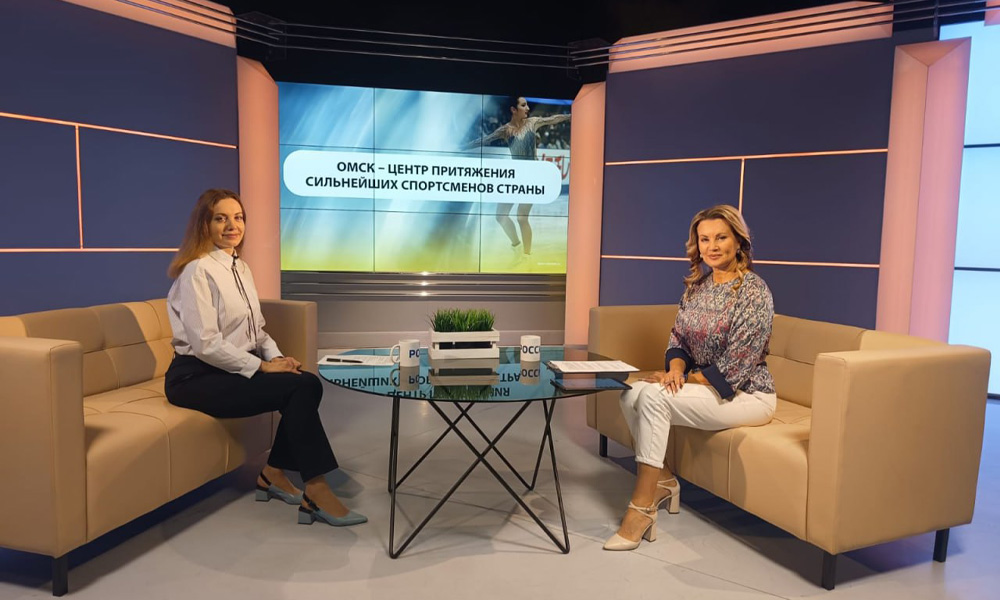 Ольга Степанова стала гостем программы «Актуальное интервью» на телеканале «Россия»