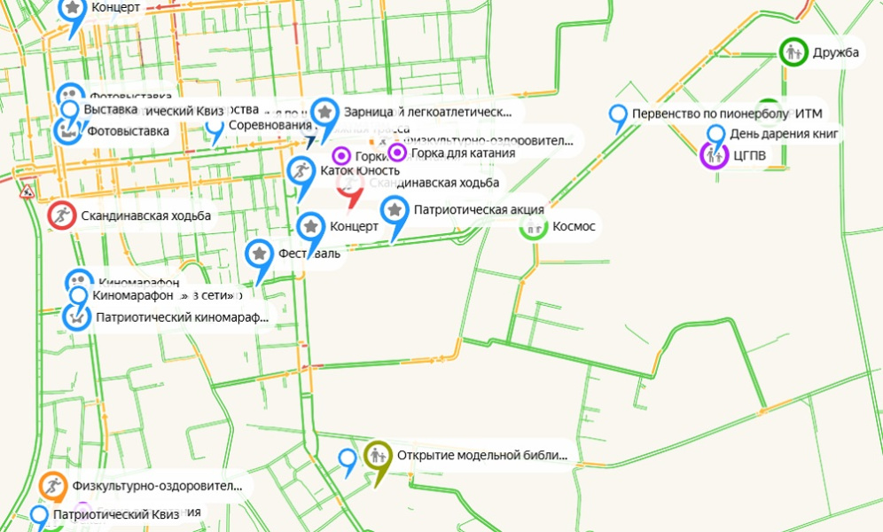 В Омске создали интерактивную карту «Весна-2025»