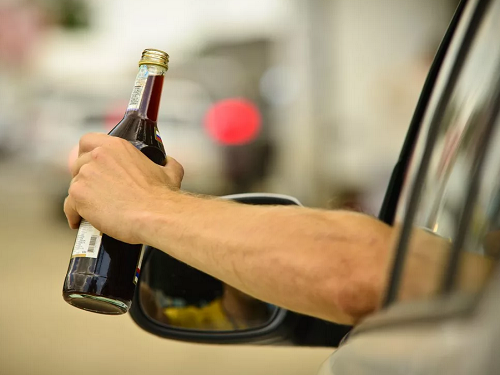 В Омске поймали пьяного водителя