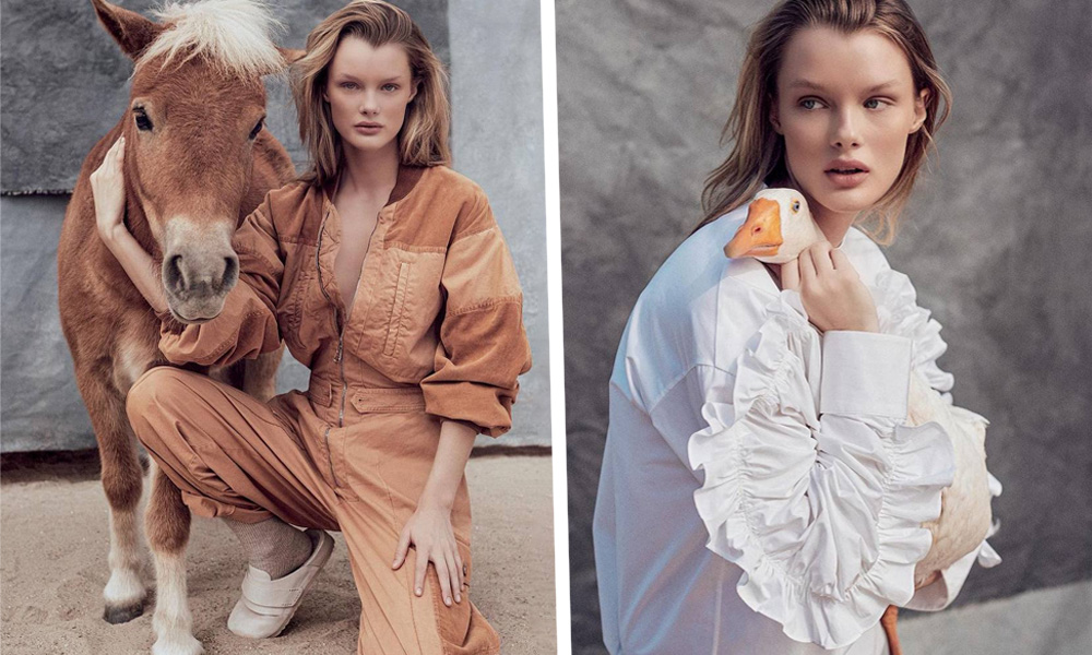 Топ-модель из Омска попала на обложку журнала Vogue