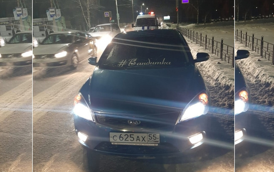 Омичка, едва не пробившая головой стекло авто с наклейкой «Бандитка», находится в тяжёлом состоянии