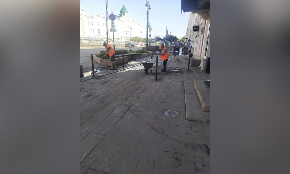 Окружные участки городского УДХБ за ночь откачали почти 900 кубометров воды