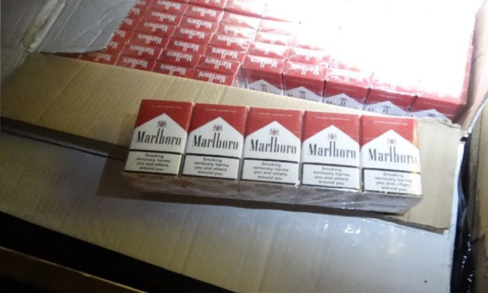 В Омской области задержали немаркированные сигареты на 7 млн рублей