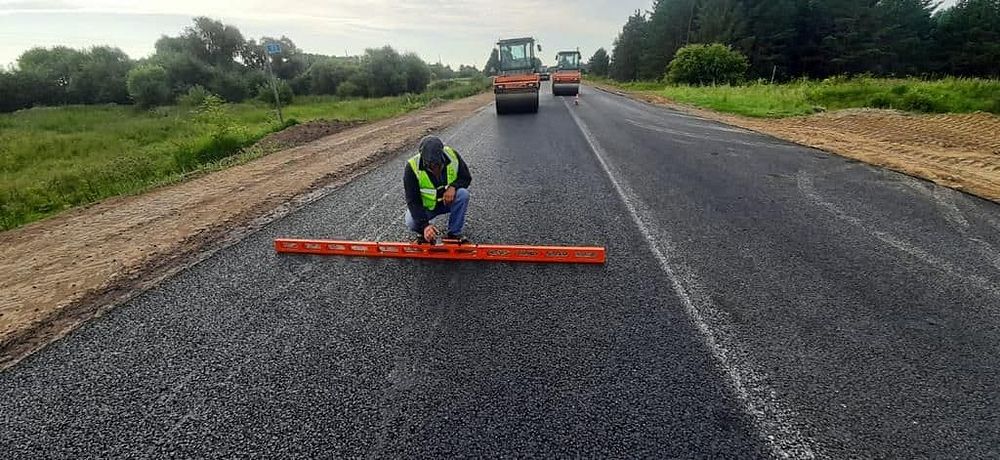 Ремонт автодороги Омск — Тара выполнен уже наполовину