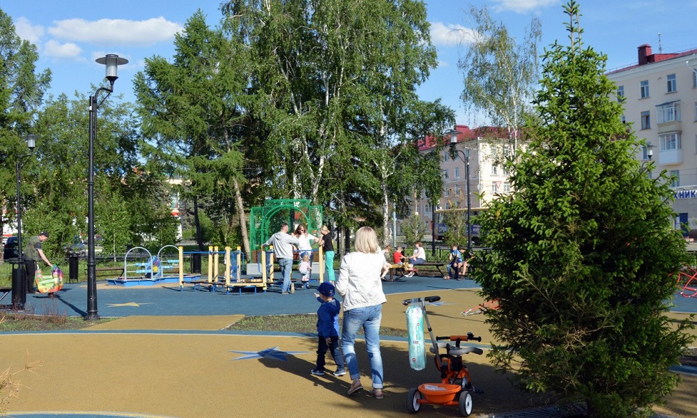 В Омске летом на бульваре Победы установят детскую площадку
