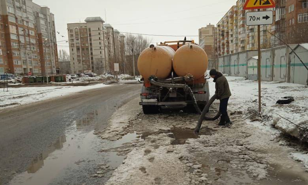 В период межсезонья дорожники проводят комплексные мероприятия, направленные на борьбу с наводнениями