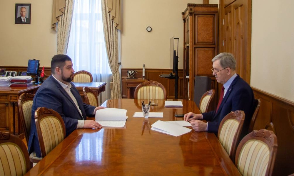 Александр Артёмов встретился с финалистом программы «ПРОдвижение ГЕРОЕВ»