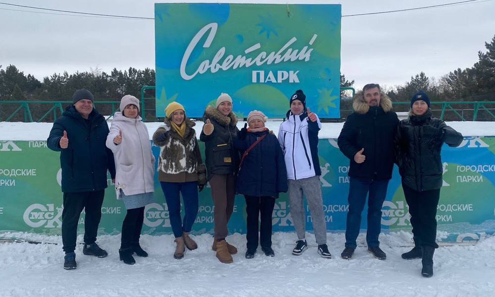 Омичей приглашают на зарядку с чемпионом 