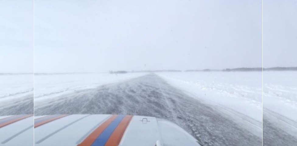 Из-за шторма омичи не смогут проехать в северную часть Казахстана