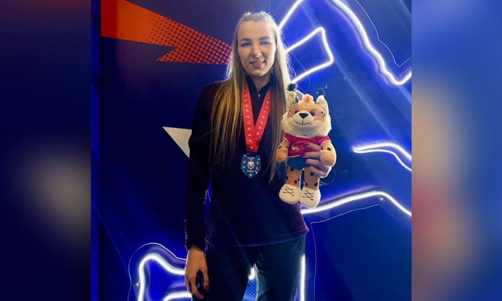 Омская спортсменка завоевала бронзу на международных стартах «Русская зима»