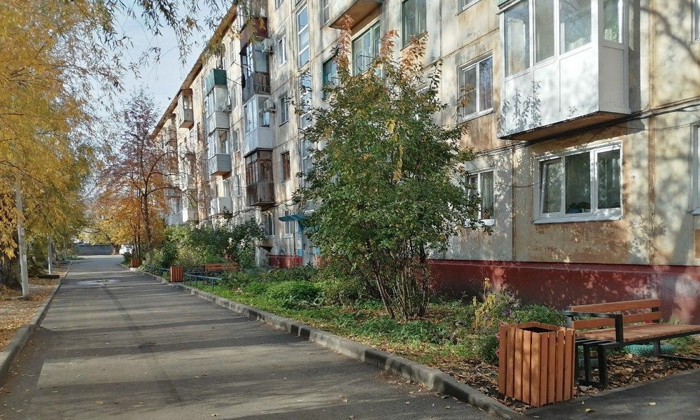 В Центральном округе Омска отремонтировали 21 двор