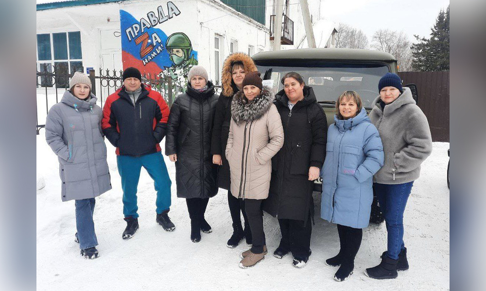 Жители Знаменского района приобрели УАЗ для участника спецоперации