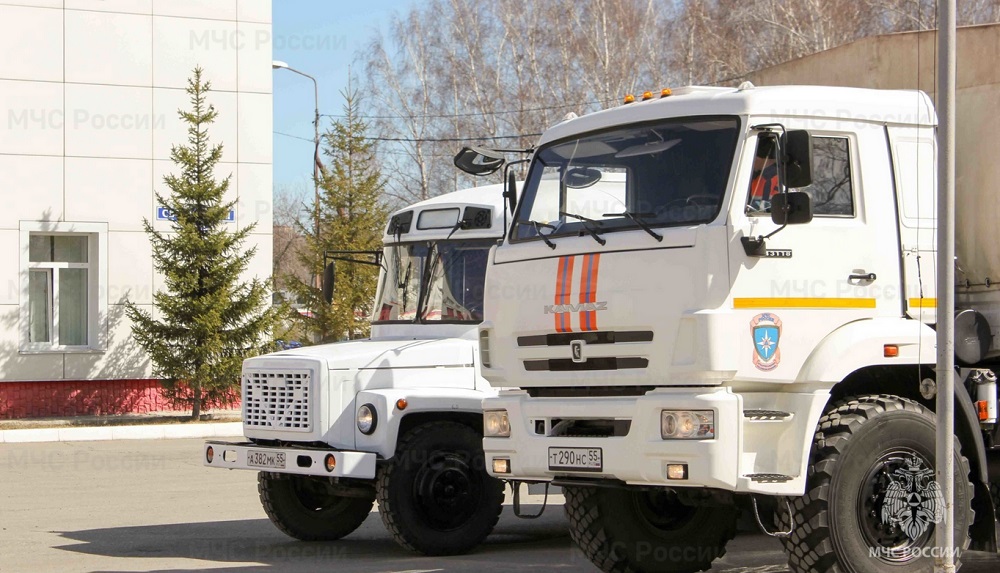 Сводный отряд спасателей отправился на север Омской области