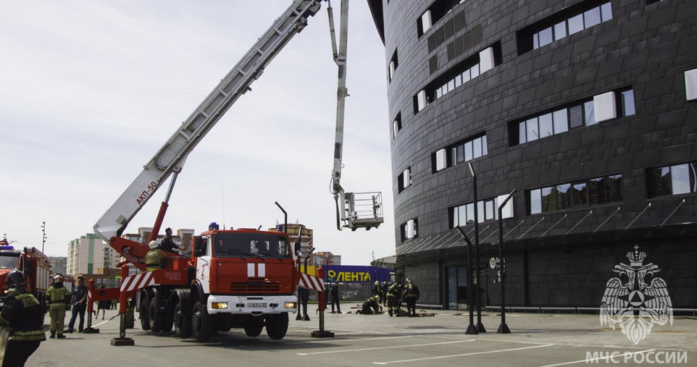 На «G-Drive Арене» пройдут противопожарные учения МЧС