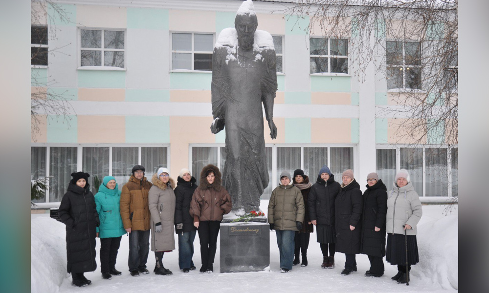 В Большеречье почтили память Фёдора Михайловича Достоевского