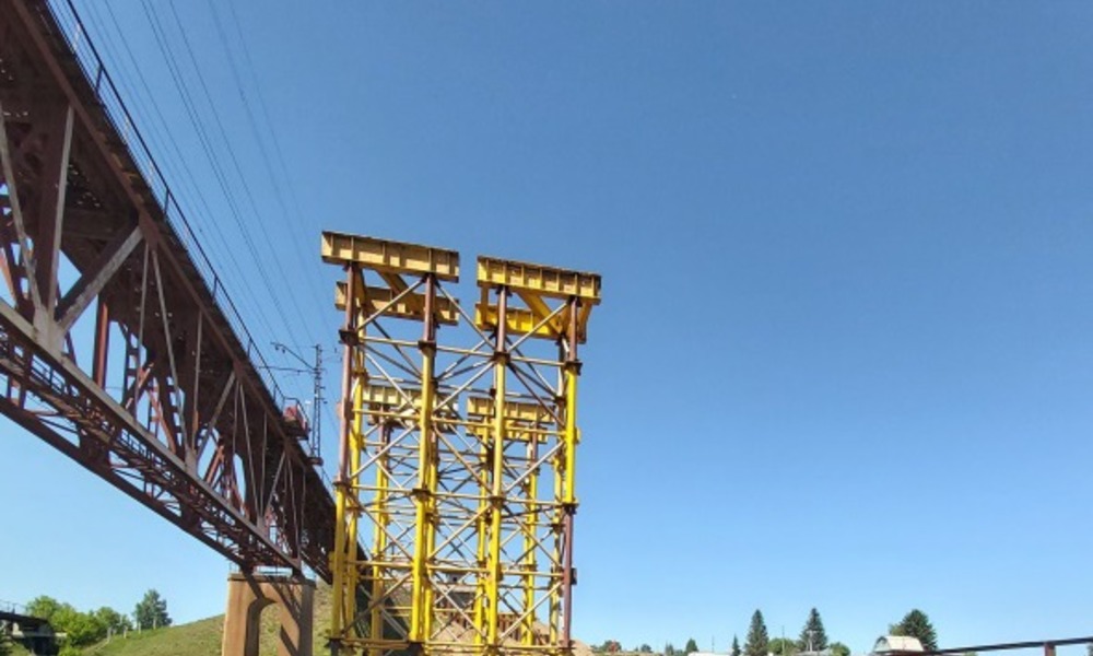 В Омской области введут в эксплуатацию новый железнодорожный мост