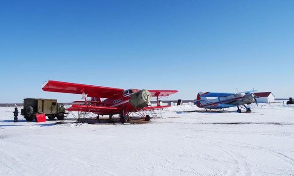 В Омске состоялись демонстрационные испытательные полеты модернизированного самолета АН-2