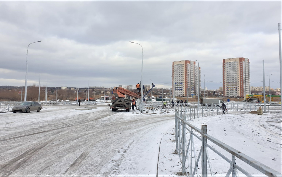 Для сдачи дороги-дублёра на Левобережье осталось исполнить формальности