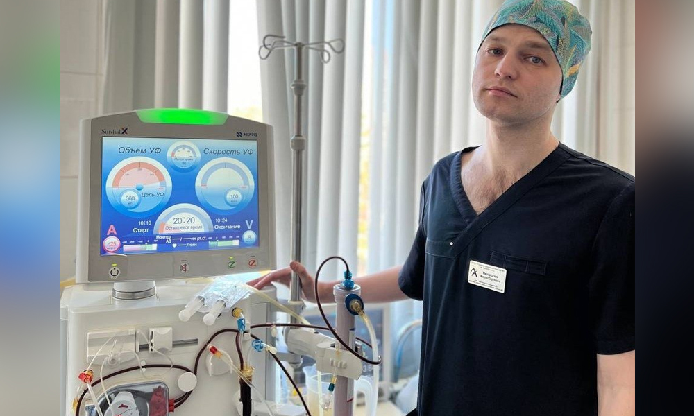 В ГКБ № 1 имени Кабанова применяют эфферентные методы терапии