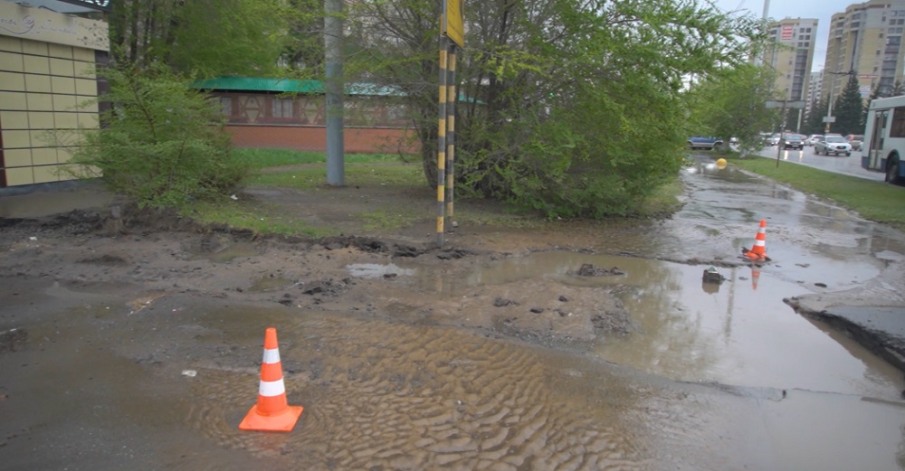 Омский «Электрический транспорт» прокомментировал подтопления в городке Водников