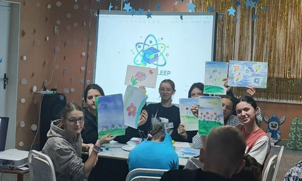 Воспитанники Тарского дома детства прошли интенсивный тренинг «Квантовый скачок»