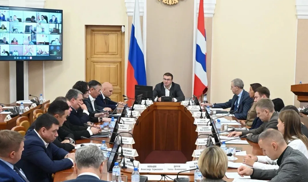Под руководством Виталия Хоценко в Омске прошло заседание регионального Проектного комитета