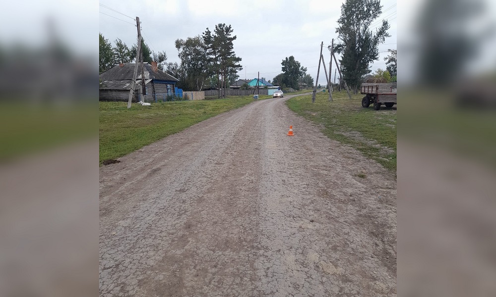 В Колосовском районе Омской области подросток на мопеде сбил 4-летнего малыша