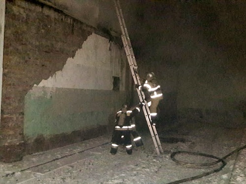 Ночью в Омской области горели магазины