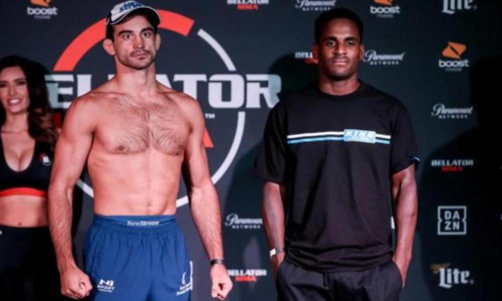 Андрей Корешков одержал победу в бое-реванше над американским борцом в турнире Bellator MMA и Rizin