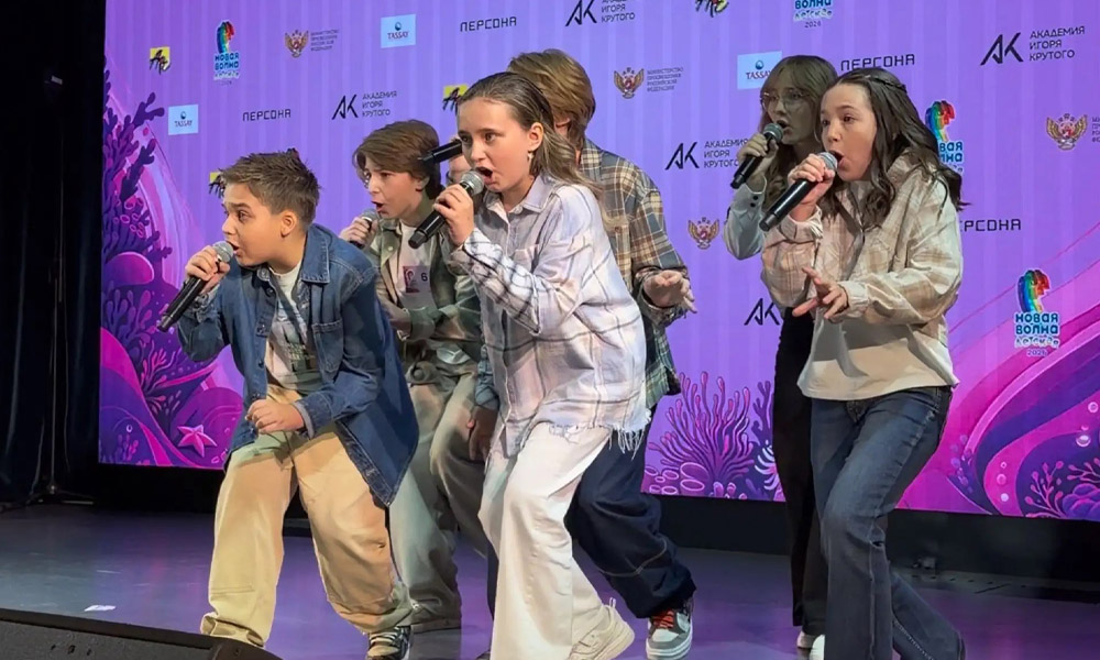 Омский ансамбль «АЛИННА» вышел в финал «Детской Новой волны — 2026»