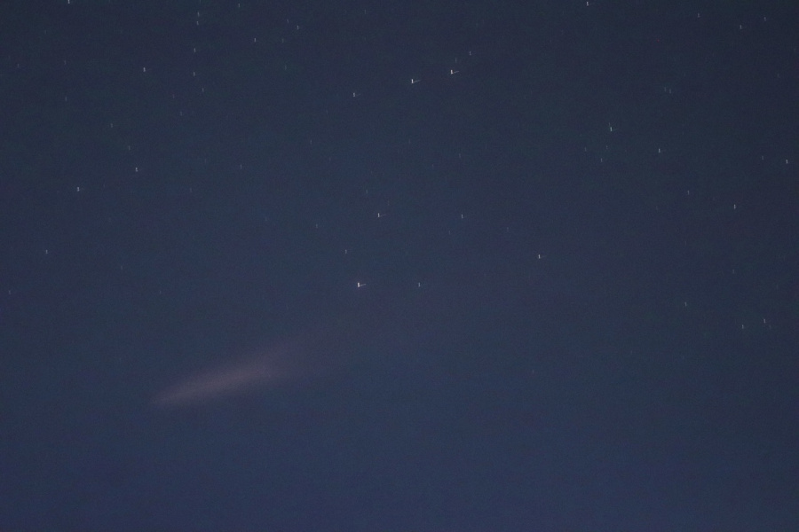 Омичи заметили ракету, запущенную с космодрома Байконур