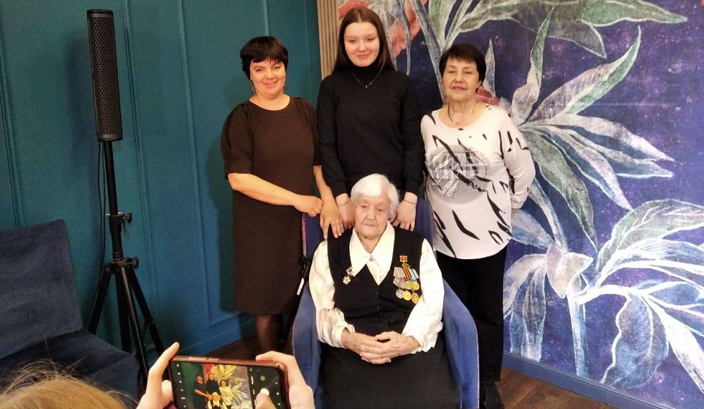 В Омске 100-летний юбилей отмечает ветеран Великой Отечественной войны Анастасия Горобец