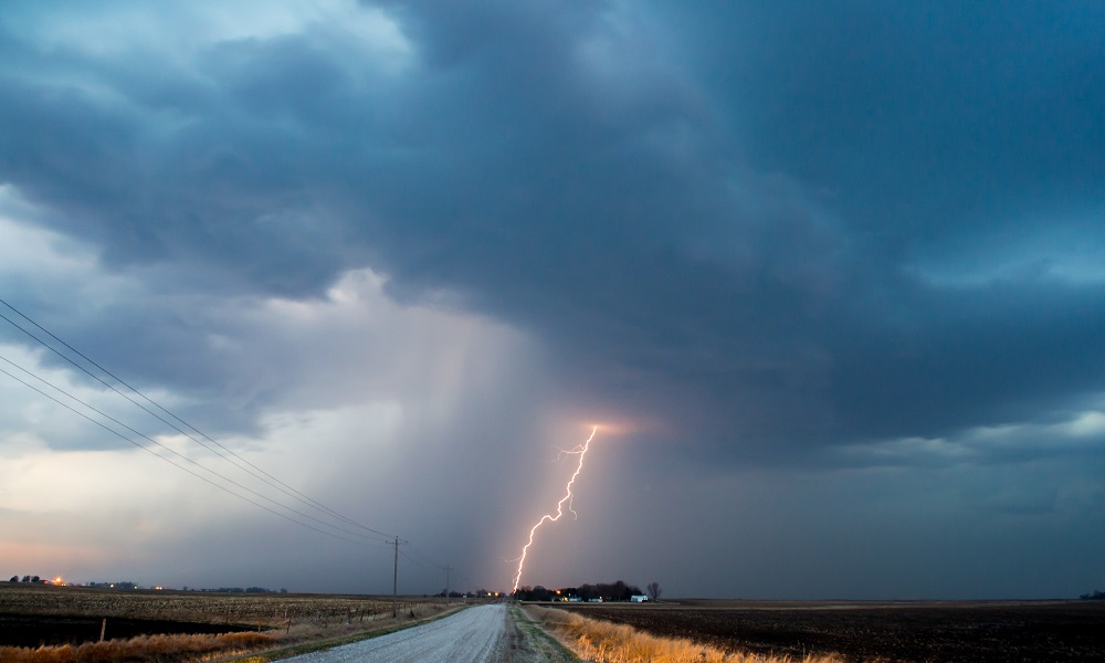 В конце недели в Омской области ожидается первая в этом году гроза