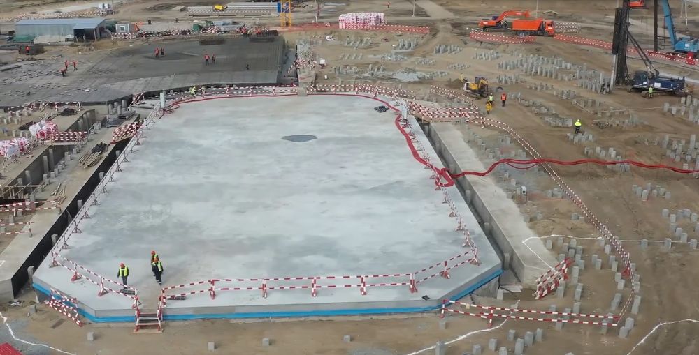 "Арену Омск" будут строить с раннего утра и до поздней ночи