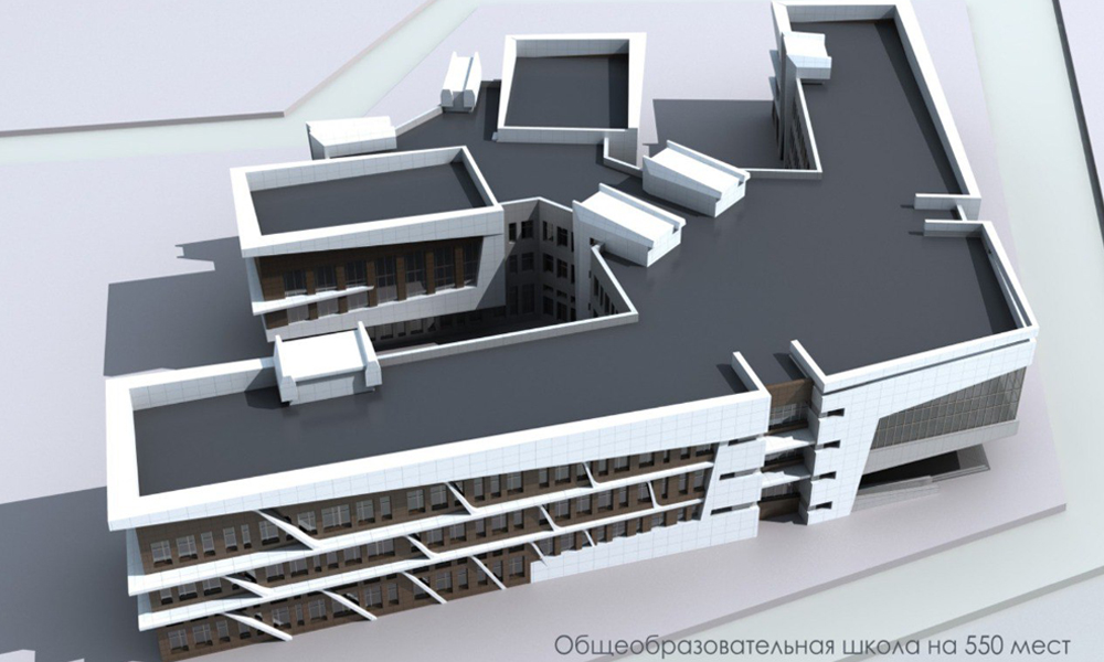 В Омской области построят школу за 1,3 млрд рублей