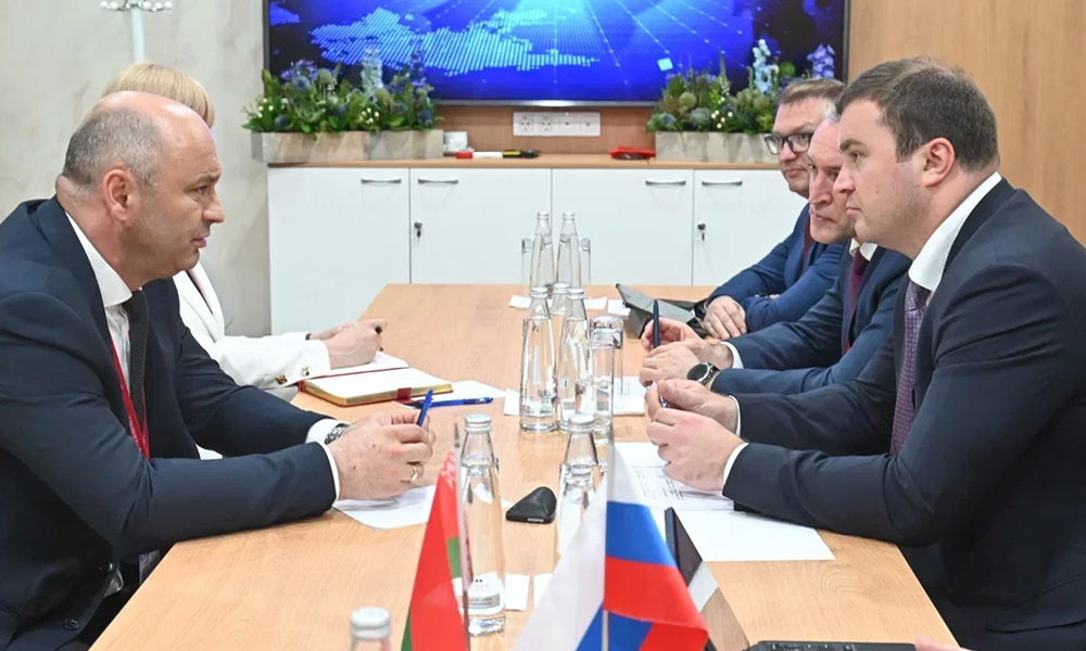 Виталий Хоценко провёл встречу с председателем Витебского облисполкома