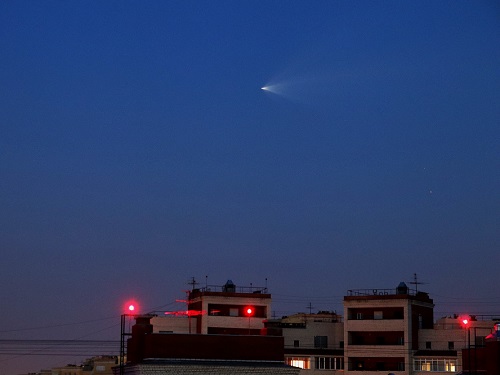 Омичи увидят "медузу" на небе