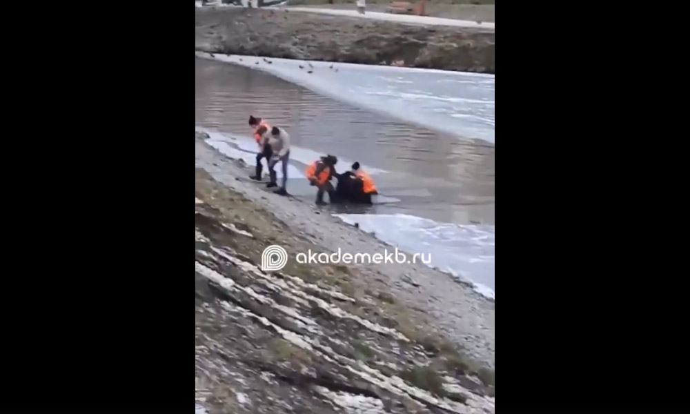 В Екатеринбурге ребёнок провалился под лёд
