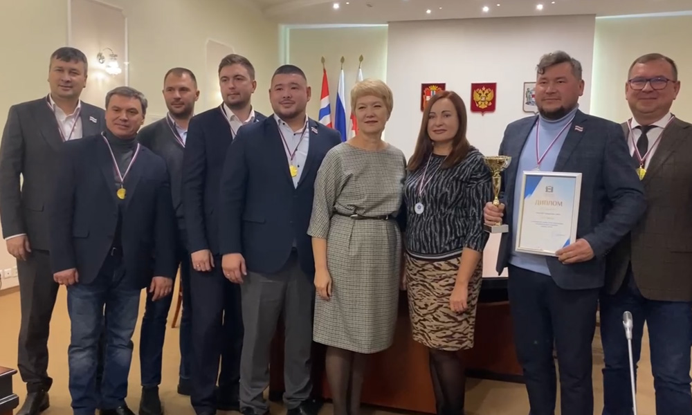 В мэрии Омска состоялось торжественное награждение победителей спартакиады муниципальных служащих 