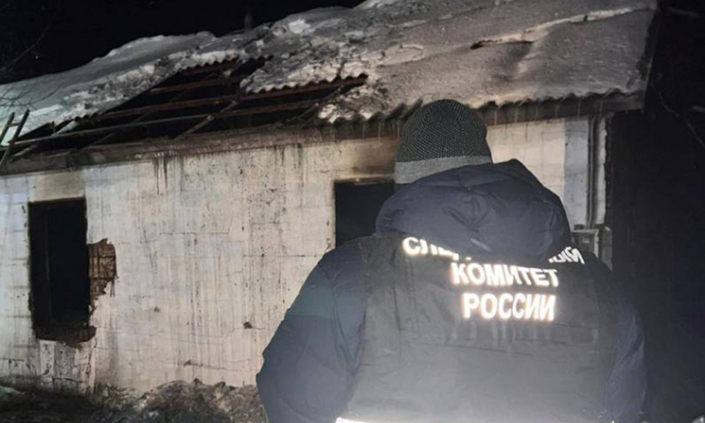 В Марьяновском районе в результате пожара в частном доме погиб мужчина