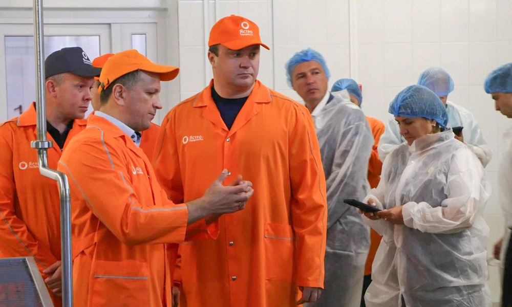 Виталий Хоценко посетил сырзавод «Ястро-Переработка» в Полтавском районе