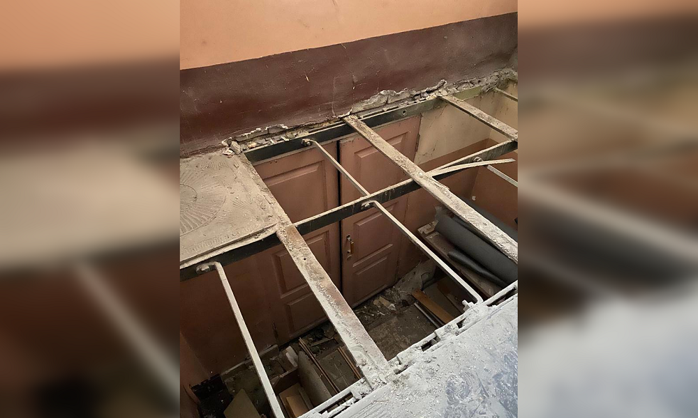 В мэрии Омска рассказали о чугунной лестнице в кадетском корпусе