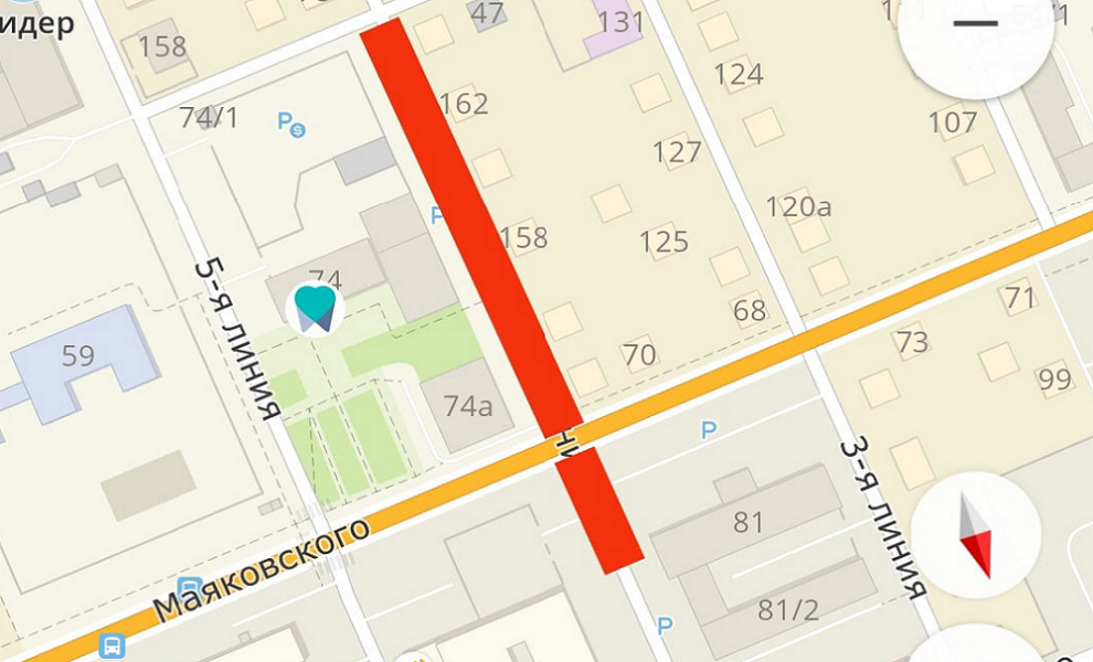 В Омске на пять месяцев закроют проезд по одному из отрезков 4-й Линии